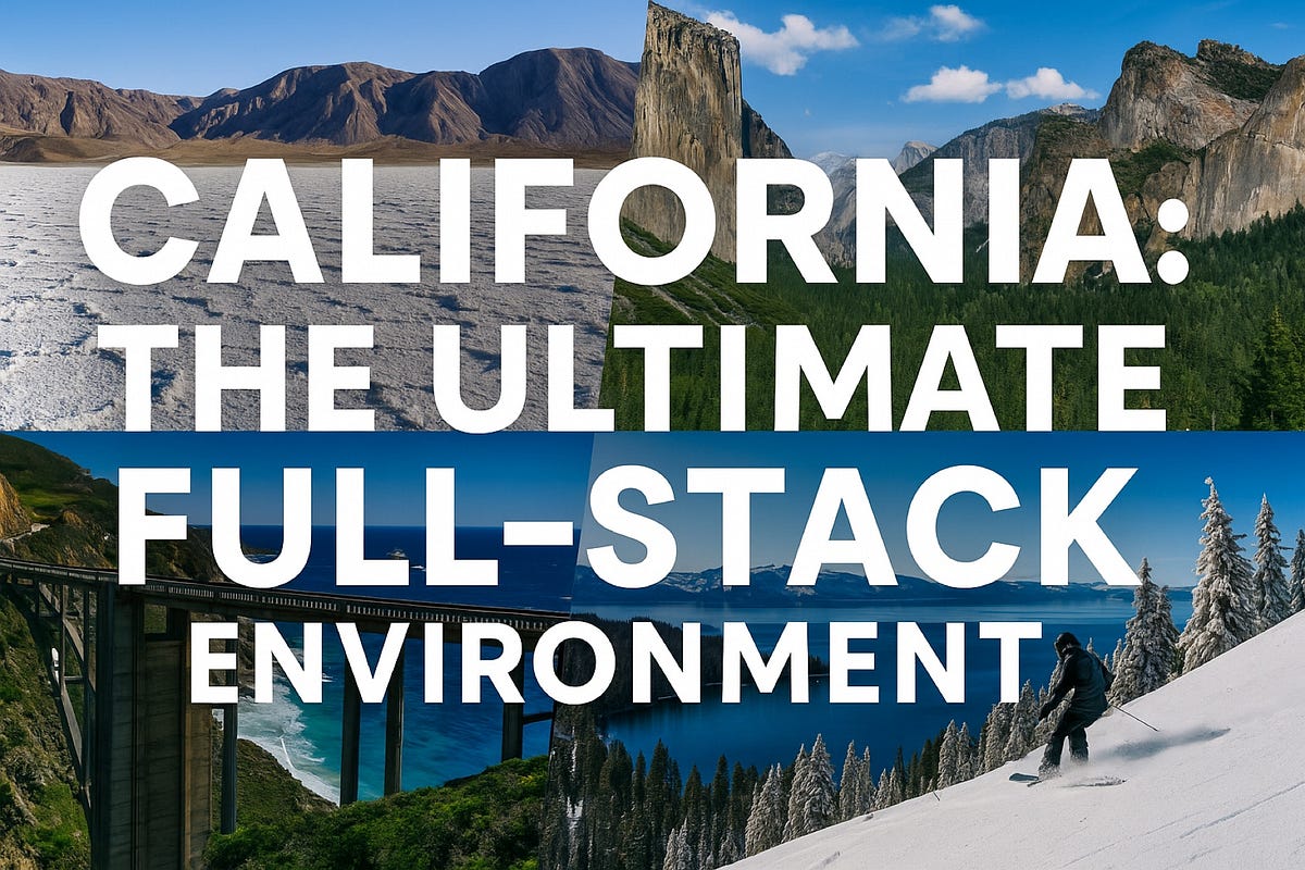 California: A Complete Experience of Nature and Wonder | by Toni Maxx | May 2025