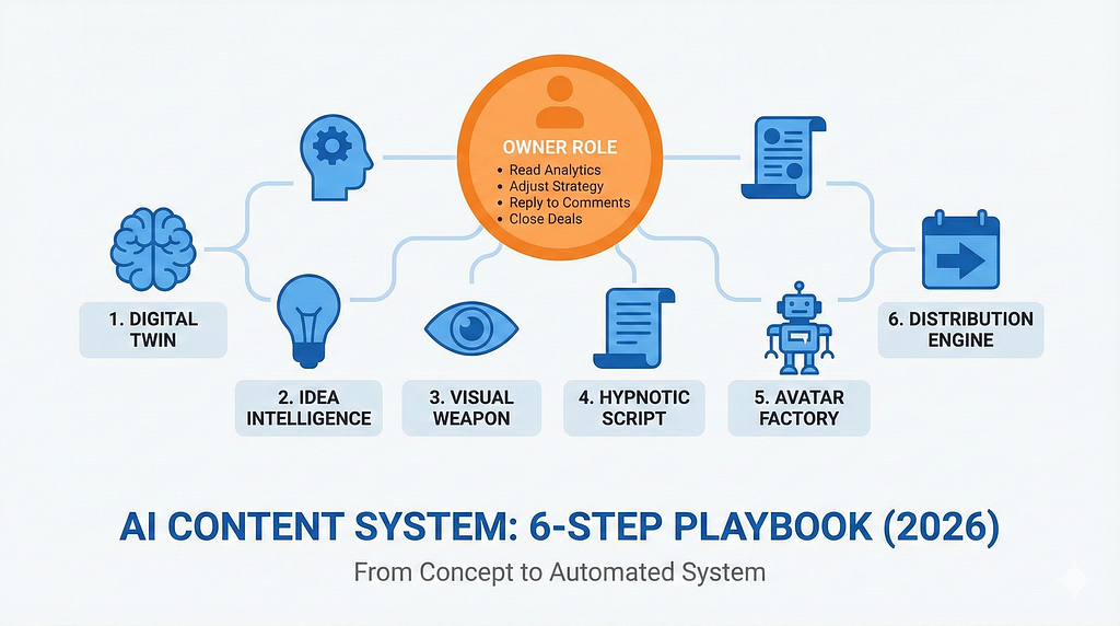 Generate Content Effortlessly with This 6-Step AI System